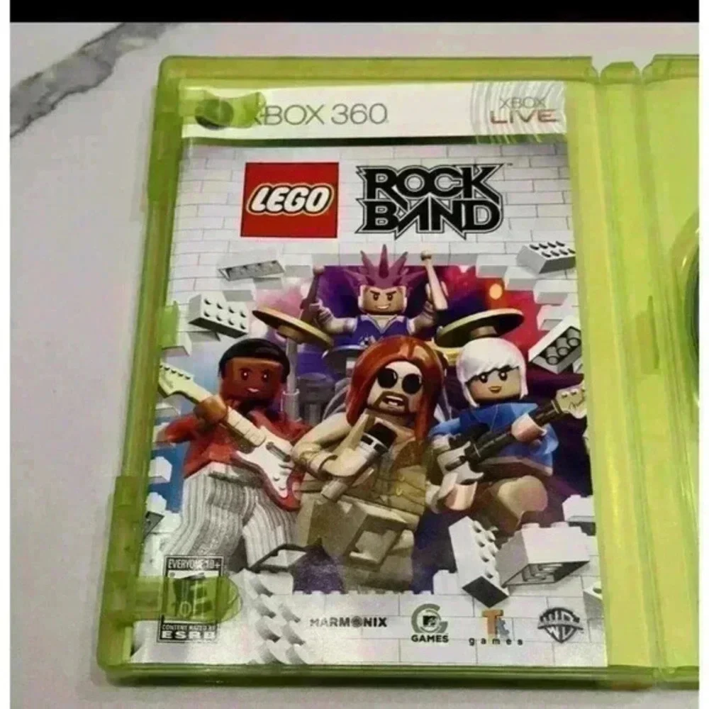 LEGO Rock‎ Band (Xbox 360, 2009) Complete CIB Manual TESTED FAST SHIPPED